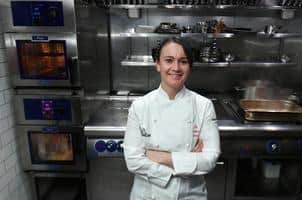 Lorna McNee, head chef at Glasgow's Cail Bruich, which recently won a Michelin Star.