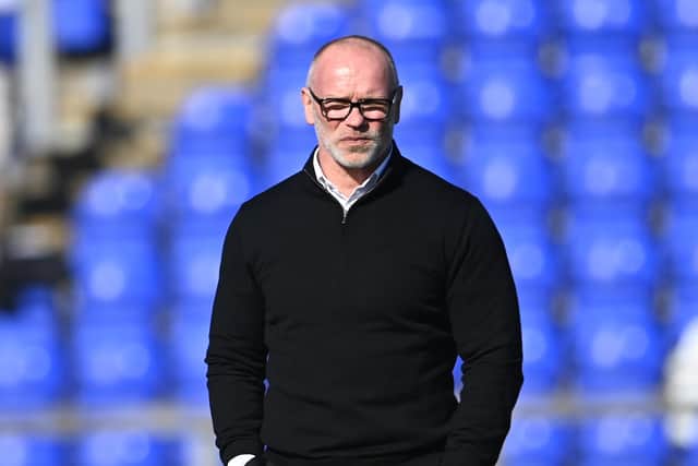 Dunfermline manager John Hughes.