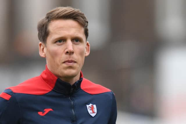 Christophe Berra annnounced he was retiring from football and quitting Raith Rovers this week. (Photo by Mark Scates / SNS Group)