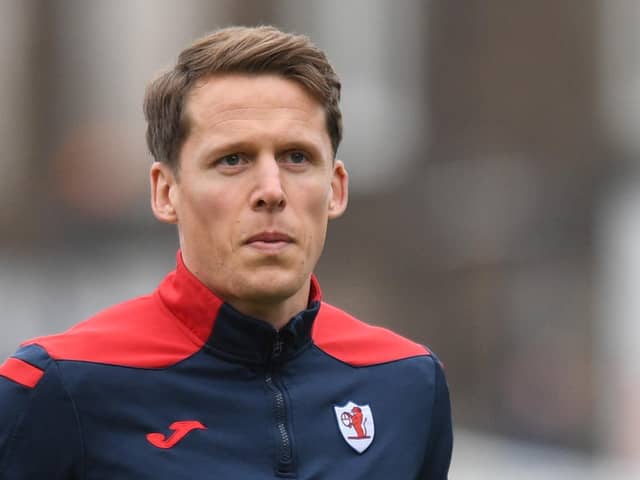Christophe Berra annnounced he was retiring from football and quitting Raith Rovers this week. (Photo by Mark Scates / SNS Group)