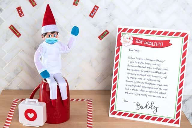 The elf quarantine return letter. (Pic: elfontheshelf.com)