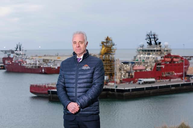Bob Sanguinetti is CEO, Port of Aberdeen