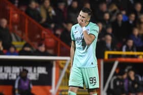 Hibs striker Mykola Kukharevych will be sidelined for a number of weeks by a knee injury.