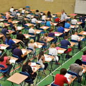 Pupils sitting an exam. Ben Birchall/PA Wire