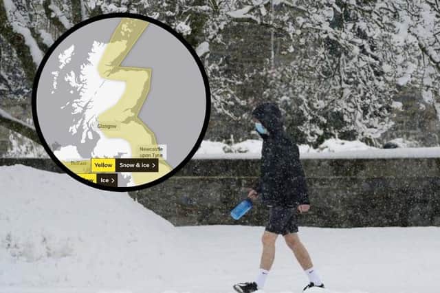 Weather: yellow warning for snow remains in place across much of the country this week
