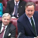 Foreign Secretary Lord David Cameron during Question to the Foreign Secretary in the House of Lords, London.