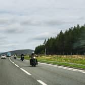 The Police Scotland figures reveal a huge disparity between fatality rates on single and dual carriageway sections of the A9 between Perth and Inverness. Picture: John Devlin
