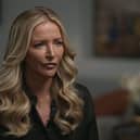 Michelle Mone during her interview on BBC Sunday with Laura Kuenssberg. Picture: BBC Sunday with Laura Kuenssberg
