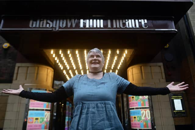 Glasgow Film Festival director Allison Gardner at the launch of the 2024 programme. Picture: John Devlin