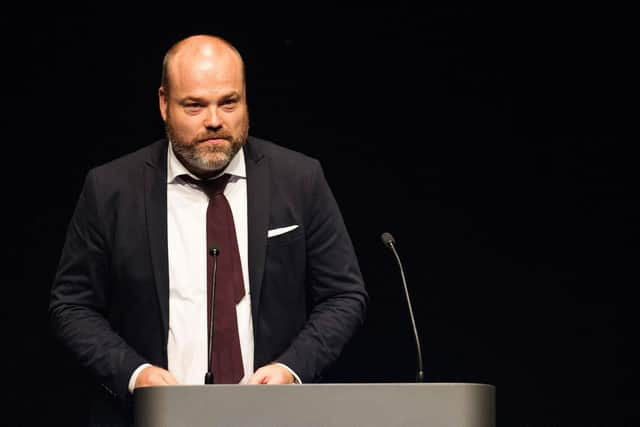 This picture taken on August 21, 2017 shows Bestseller CEO Anders Holch Povlsen during an event in Aarhus, Denmark. - The Bestseller company confirmed on April 22, 2019, that the Holch Povlsen couple lost three of their children in the attacks in Sri Lanka.
The death toll from bomb blasts that ripped through churches and luxury hotels in Sri Lanka rose dramatically April 22 to 290 -- including dozens of foreigners -- as police announced new arrests over the country's worst attacks for more than a decade. (Photo by Tariq Mikkel Khan / Ritzau Scanpix / AFP) / Denmark OUT (Photo by TARIQ MIKKEL KHAN/Ritzau Scanpix/AFP via Getty Images)