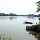 Emergency services descended on Carr Mill Dam after a member of the public raised the alarm