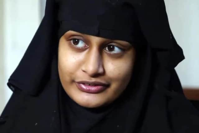 Shamima Begum. Picture: BBC