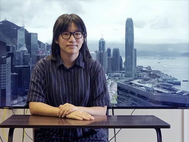 Chow Hang Tung, of the pro-democracy Hong Kong Alliance, was arrested for promoting a candlelight vigil in memory of those killed by Chinese government forces in Beijing's Tiananmen Square in 1989 (Picture: Vincent Yu/AP)