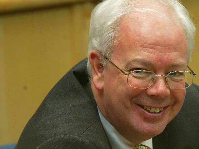 Jim Wallace was the leader of the Scottish Liberal Democrats in 2004, when he also served as the Deputy First Minister of Scotland. Picture: Getty Images