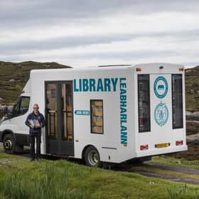 The Lewis & Harris mobile van. Picture: contributed
