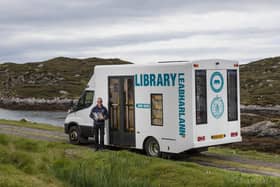 The Lewis & Harris mobile van. Picture: contributed
