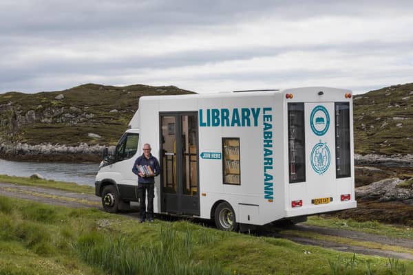 The Lewis & Harris mobile van. Picture: contributed