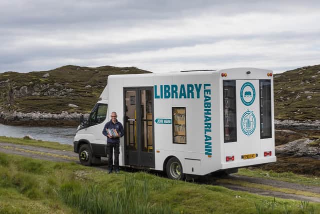 The Lewis & Harris mobile van. Picture: contributed