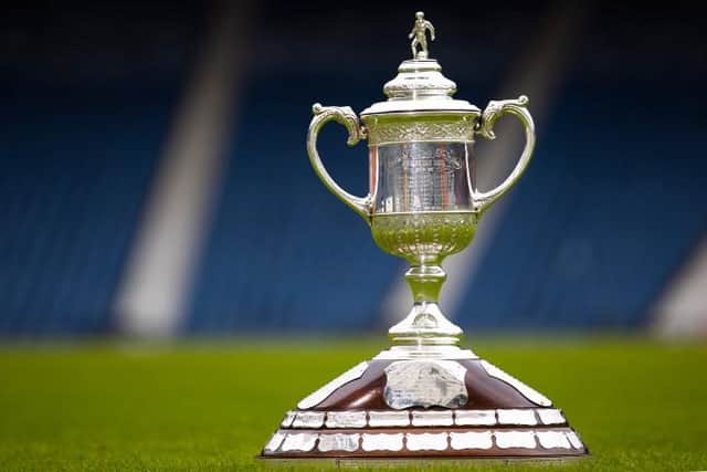 The Scottish Cup trophy. (Photo by Alan Harvey / SNS Group)