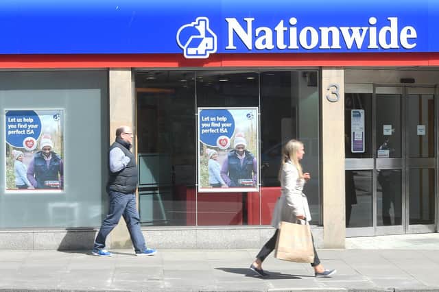 The Nationwide Building Society extended its pledge not to leave any town or city in the UK where it has a branch until at least 2023. Picture: Greg Macvean