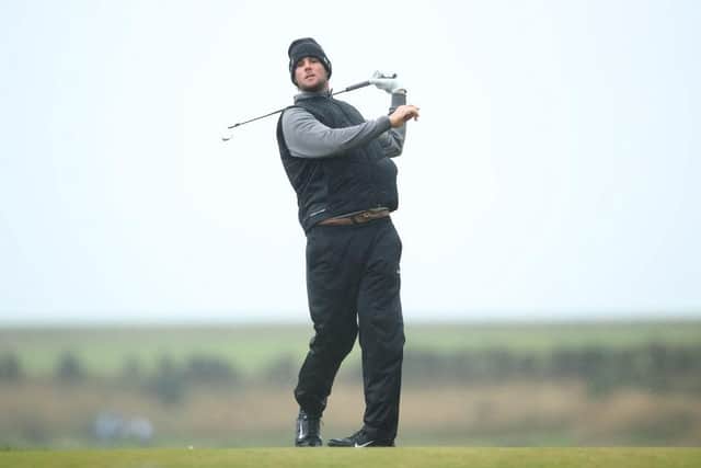 Thomas Pieters had a day to forget as he shot an 83 at Kingsbarns on Friday in the Alfred Dunhill Links Championship. Picture: Jan Kruger/Getty Images.