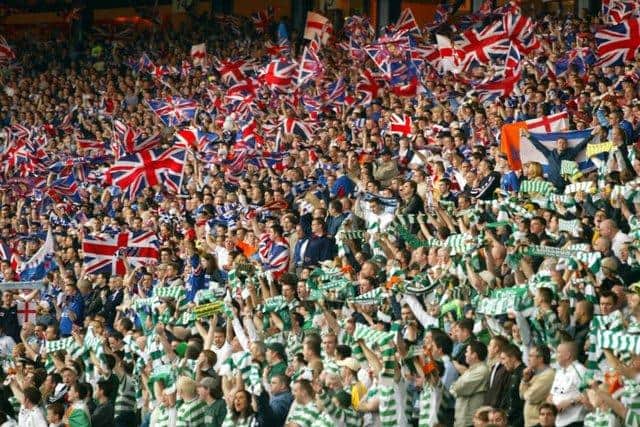 Police have charged three men with singing racist songs in connection with an investigation into the behaviour of a group of Rangers fans in Glasgow city centre.