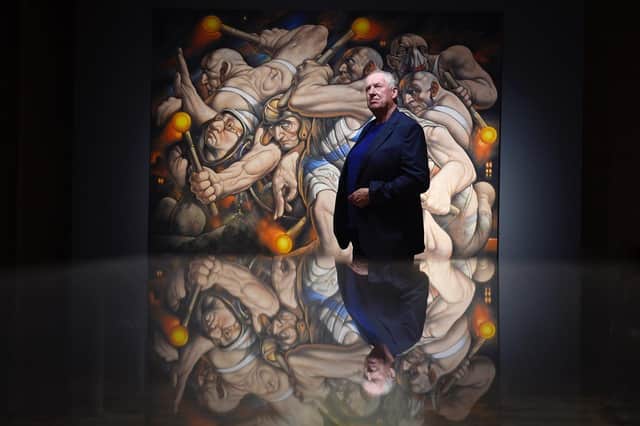 Entry fees could be introduced at the City Art Centre in Edinburgh, which usually only charges for tickets to major exhibitions, such as this year's Peter Howson show. Picture: Greg Macvean