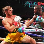 The much-hyped fight between Floyd Mayweather and Logan Paul ended in boos from a demanding and somewhat disappointed Miami crowd. (Pic: Getty)