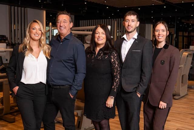 Main: from left to right, RAD Hotel Group’s Mairi, Robert, Vivien, Aaron and Jena;