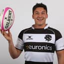 Sam Johnson recently played for the Barbarians against a World XV at Twickenham.  (Photo by Steve Bardens/Getty Images for Barbarians)