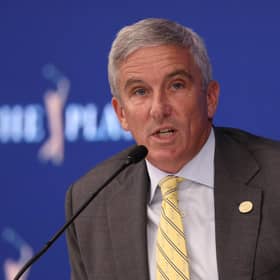 Jay Monahan, commissioner of the PGA Tour, sent an email update to players on the talks.