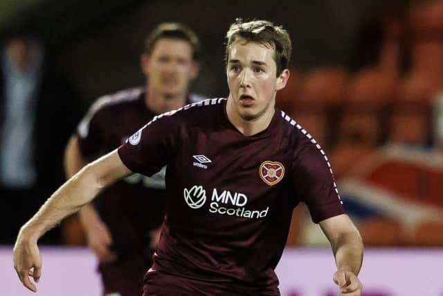 Calem Nieuwenhof is developing into an integral part of Hearts' team.
