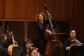 Chi-chi Nwanoku performing with the Chineke Orchestra PIC: Mark Allan