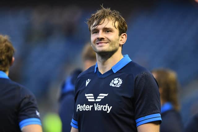 Richie Gray's outstanding form for Glasgow Warriors this season has won him a Scotland recall. (Photo by Ross MacDonald / SNS Group)