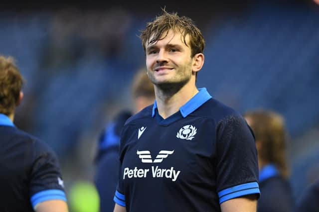 Richie Gray's outstanding form for Glasgow Warriors this season has won him a Scotland recall. (Photo by Ross MacDonald / SNS Group)