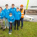 John Fenwick (SWSA Chair), Wendi Cuffe (SWSA trustee), Struan Young, Michael Davitt, Tom Wilson (SWSA instructor), Jenna Hermans and Michael Scanlan of Clark Contracts.