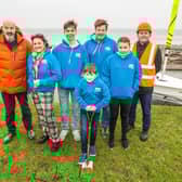 John Fenwick (SWSA Chair), Wendi Cuffe (SWSA trustee), Struan Young, Michael Davitt, Tom Wilson (SWSA instructor), Jenna Hermans and Michael Scanlan of Clark Contracts.