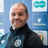 Hearts boss Robbie Neilson expects Michael Smith and Cammy Devlin to be available. (Photo by Ross Parker / SNS Group)