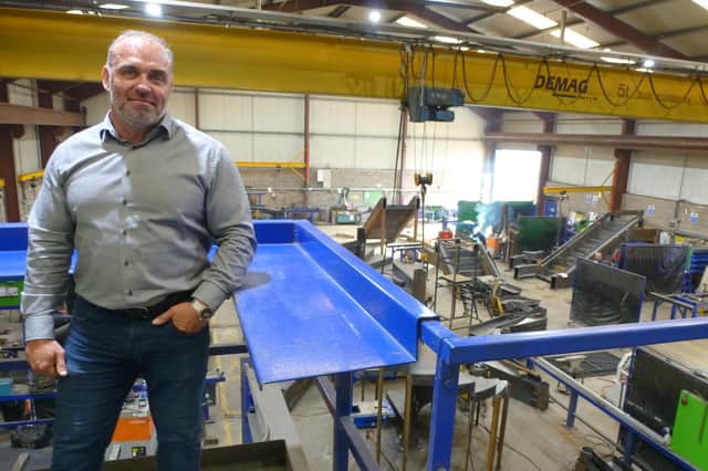 Wattie Milne, managing director at METALtech UK in Dundee, which has secured a £100,000 loan to invest in new equipment under a Scottish Government scheme to help SMEs benefit from technology.
