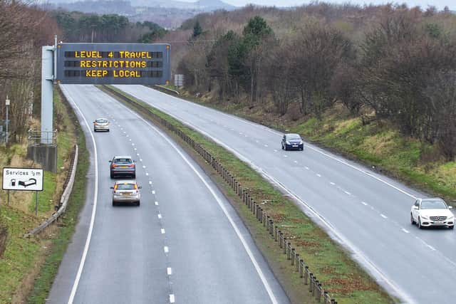 Travelling restrictions will ease from Friday, April 16 with people able to travel across Scotland (Photo: Lisa Ferguson).