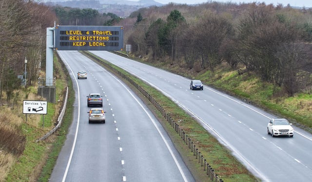 Travelling restrictions will ease from Friday, April 16 with people able to travel across Scotland (Photo: Lisa Ferguson).