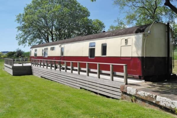 Hop aboard the carriage for a Level 2-compliant holiday for up to six people in the Dumfries and Galloway countryside.