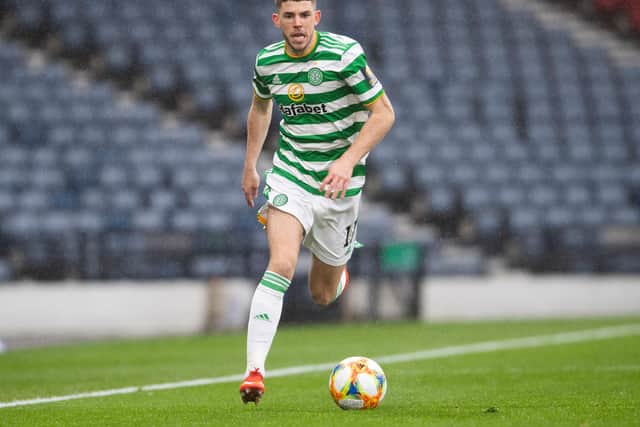 Ryan Christie in action for Celtic during the William Hill Scottish Cup semi-final match against Aberdeen at Hampden (Photo by Craig Foy / SNS Group)