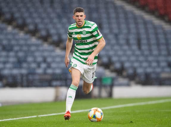 Ryan Christie in action for Celtic during the William Hill Scottish Cup semi-final match against Aberdeen at Hampden (Photo by Craig Foy / SNS Group)