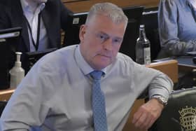 Conservative MP and deputy chair Lee Anderson said asylum seekers who did not want to stay on a barge should 'f*** off back to France' (Picture: House of Commons/UK Parliament/PA)