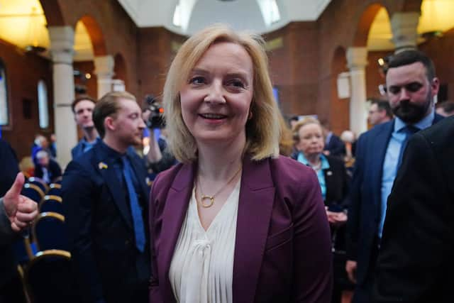 Former prime minister Liz Truss has gone off the deep end.