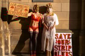 Edinburgh dancers are going to fight the strip club ban until their 'last breath'. Picture: Mina Karenina USW