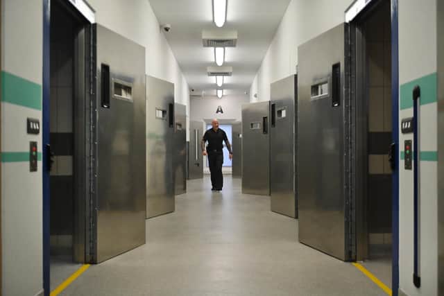 Inside Oldbury custody suite. Picture: John Devlin/JPIMedia