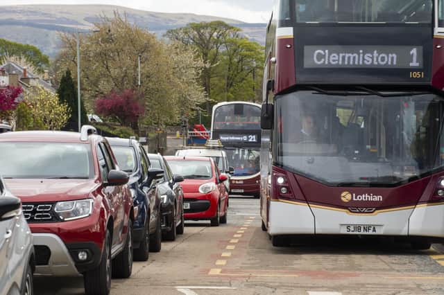 Lothian Buses have be the targets of attacks over the past year. Picture: Lisa Ferguson