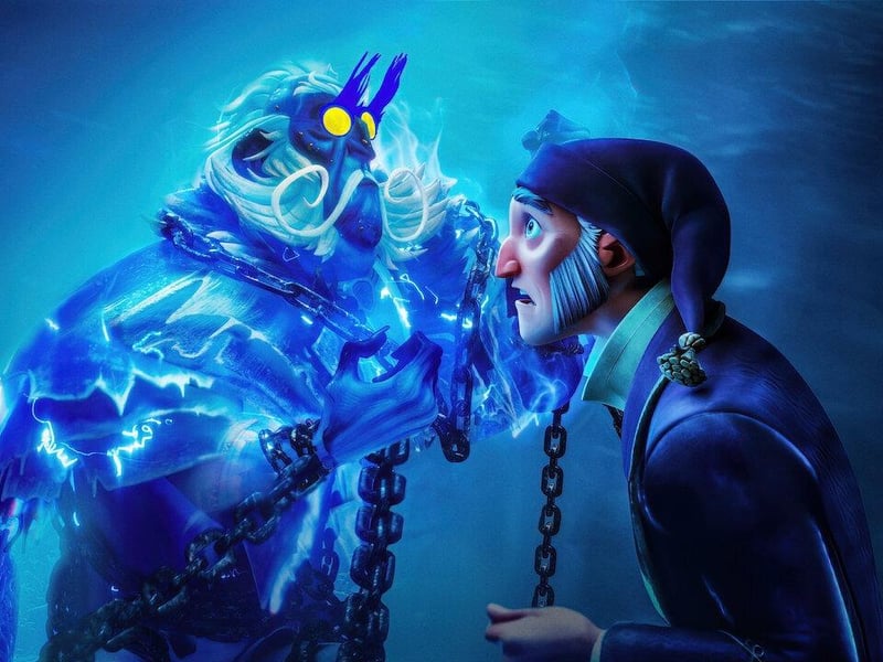 Netflix release their own animated version of the classic Christmas tale as selfish miser Ebenezer Scrooge face his past.